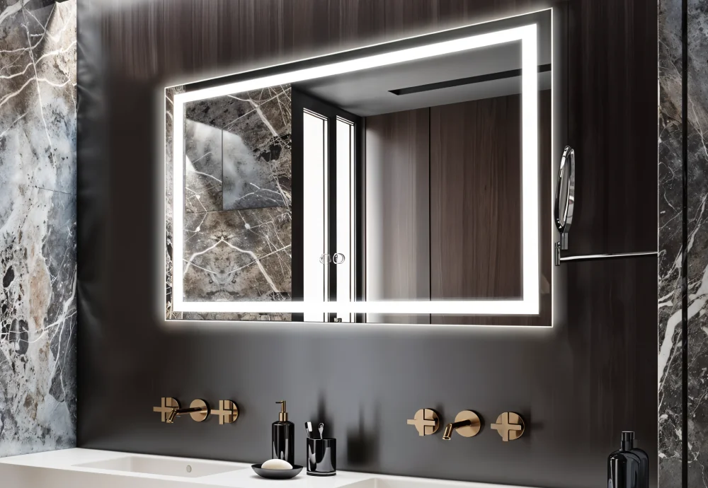 vanity lighted mirror